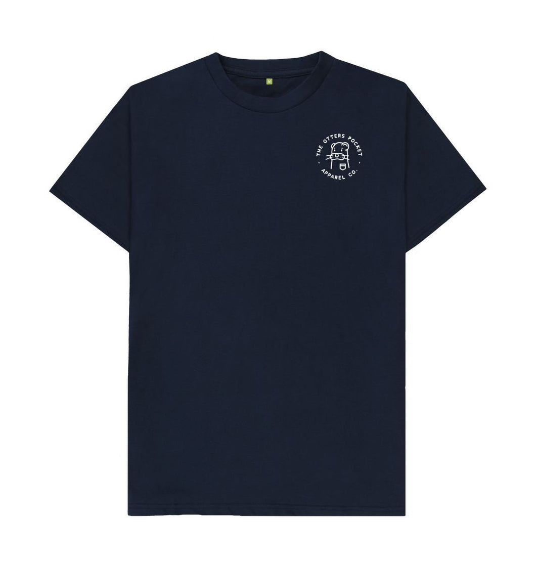 Navy Blue Classic Otter - White