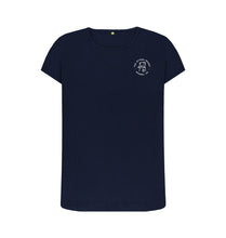 Load image into Gallery viewer, Navy Blue Ladies Classic Otter-White
